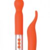 The Naughty Collection Interchangeable Heads Vibrator - Coral Bundle