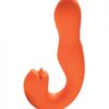 Joi Rotating Head G-spot Vibrator & Clit Licker - Orange