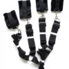 Plesur Fuzzy Bedroom Bondage Kit - Asst. Colors