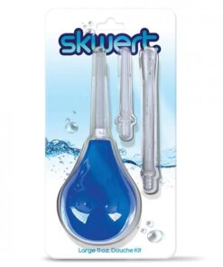 Skwert Enema Bulb W/3 Wands - 11 Oz