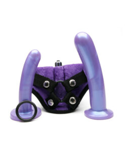 Tantus Bend Over Beginner Harness Kit - Purple Haze