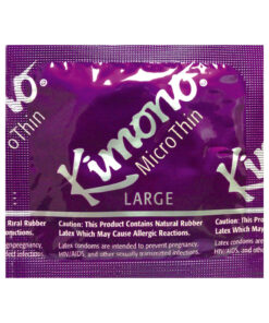 Kimono Microthin 12 Pack Large Latex Condoms