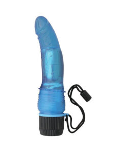 Jelly Caribbean #4 Waterproof Vibrator - Blue