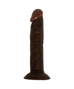 All American Whopper Vibrating 7 inches Dildo Brown