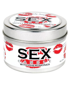 Sex-a-licious Pheromone Massage Candle Ravenous Raspberry 4 Oz/113 G