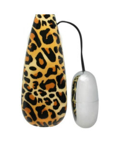 Primal Instincts Vibrating Egg - Leopard Print