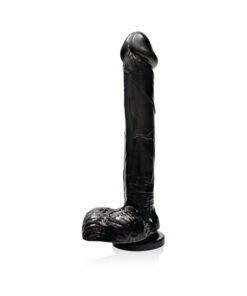 9 inches Cock with Balls & Suction Cup Black