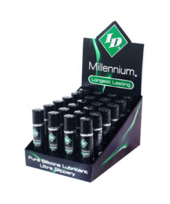 Id Millennium 1 Fl Oz Counter Display (24) Silicone Lubricant