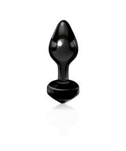 Icicles No. 44 Black Glass Butt Plug