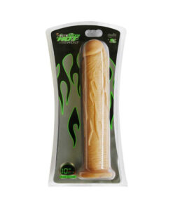 Hot Rod 10 inches Dildo Suction Cup Beige