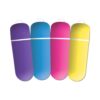 Little Secret Soft Touch Bullet 3 Speed Plus Pulsation Four Assorted Colors 12 Pcs/display