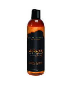 Intimate Earth Energize Massage Oil 4oz