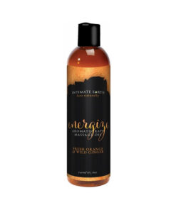 Intimate Earth Energize Massage Oil 8oz
