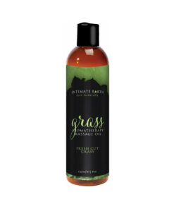 Intimate Earth Grass Massage Oil 8oz