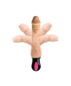 Skinsations Vibra-flex Heat Seeker Flexible/warming Dildo 12 Function