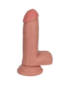 Jock 6 inches Dong with Balls Vanilla Beige