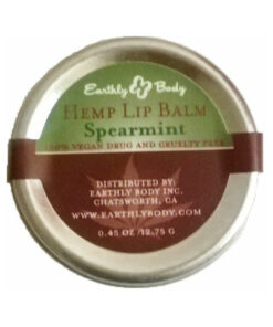 Earthly Body Hemp Lip Pot Spearmint