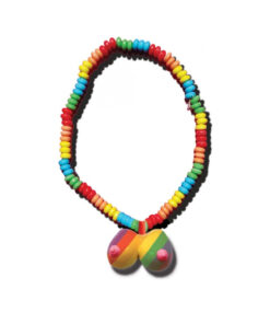 Rainbow Boobie Candy Necklace