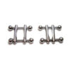 Rouge Ball End Nipple Clamps