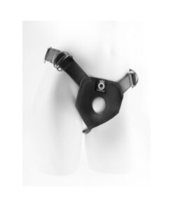 King Cock Play Hard Harness O/S Black