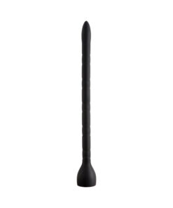 Kink In Deep Silicone Anal Snake 19.5 inches Black