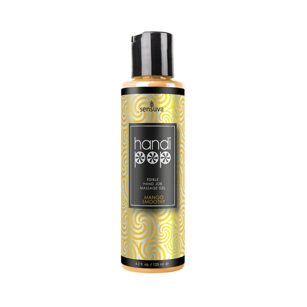 Handipop Mango Smoothie Hand Job Massage Gel 4.2oz Bottle