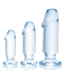 Beginner's Backdoor Kit 3 Penis Plugs Blue