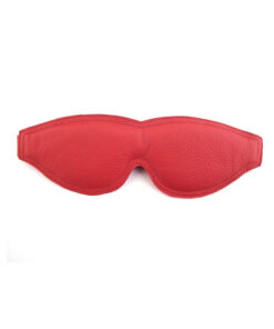 Rouge Large Padded Blindfold Red