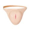 Get It On Inflatable Strap On Vagina Beige