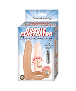 Double Penetrator Dream Cockring Beige