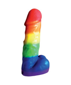 Rainbow Pecker Party Candle 7 inches