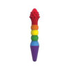 Rainbow Knob Job Dildo