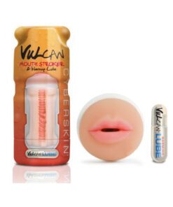 Cyberskin Vulcan Mouth Stroker with Warming Lube