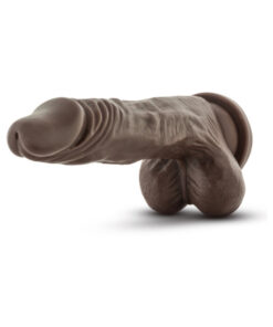 Mr Skin Stud Muffin 8.5 inches Chocolate Brown Dildo