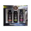 Earthly Body Gift Set Massage A Trois Includes: 2oz Isle Of You Massage Lotion