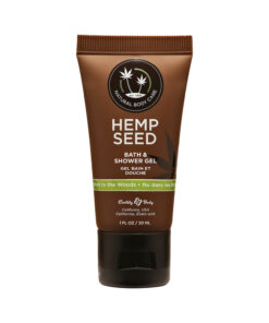 Earthly Body Hemp Seed Shower Gel Naked In The Woods 1oz