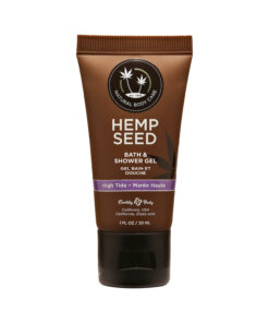 Earthly Body Hemp Seed Shower Gel High Tide 1oz