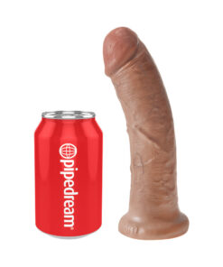 King Cock 8 inches Tan Dildo