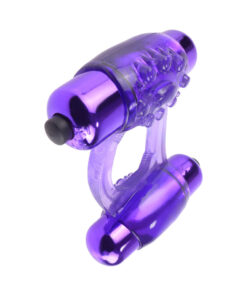 Fcr - Fantasy C-ringz Duo-vibrating Super Ring Purple