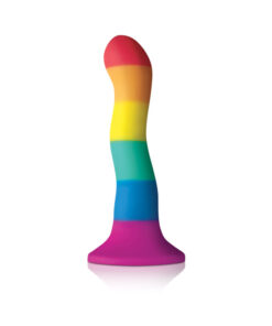 Colours - Pride Edition - 6in Wave Dildo - Rainbow