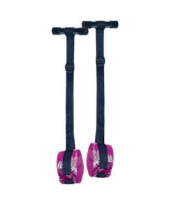 Adam & Eve Over The Door Bondage Cuffs Pink