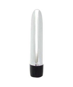 Shibari 10x Pulsations Vibrator 5in Silver