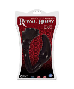 Royal Hiney Red The Earl Cock Ring Anal Plug Combo