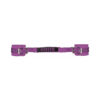 Ouch! Adjustable Leather Handcuffs - Purple