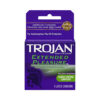 Trojan Extended Pleasure Latex Condom Box Of 3