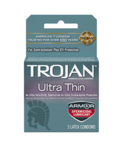 Trojan Ultra Thin Armor (spermicidal) 3pk