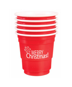 Shot Glasses Merry Christmas 12/Per