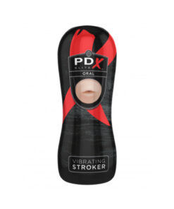 PDX ELITE Vibrating Stroker Oral