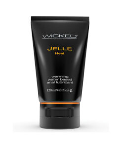 Wicked Jelle Anal Gel Warming Sensation Lubricant 4oz Tube