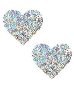 Unicorn Tears Sparkle Sequin I Heart U Pasties